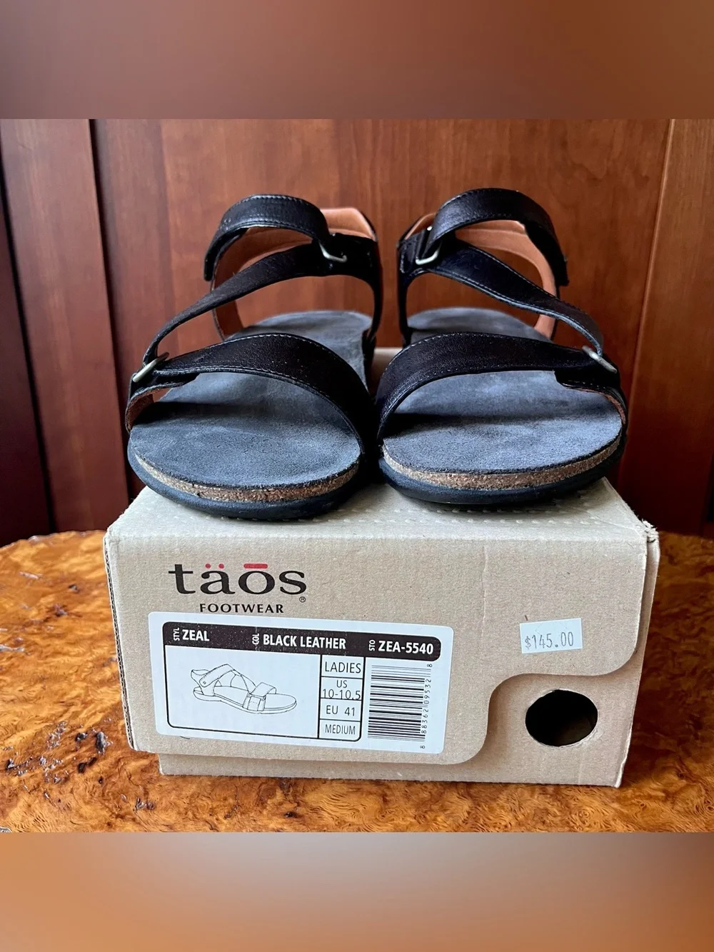 Taos Zeal Leather Sandals - Picture 2 of 8